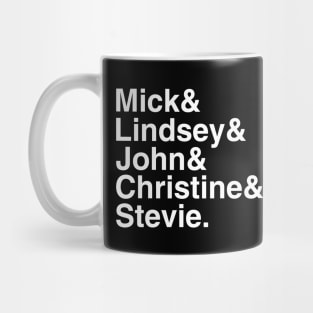 Rumours List Mug